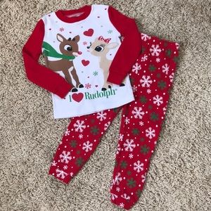 3T Rudolph Pajamas